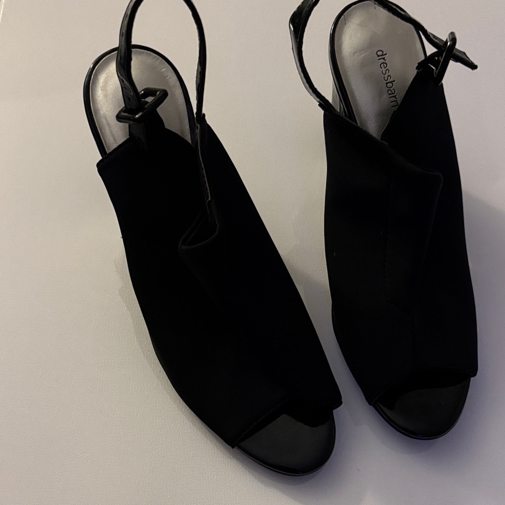 Dressbarn Elegant Black Heels